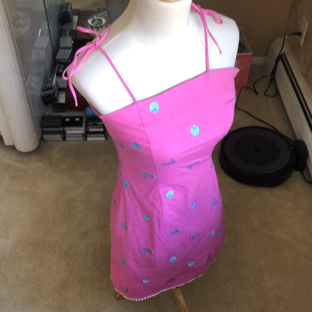 COPY - Lilly Pulitzer Dress with Whales and Shells